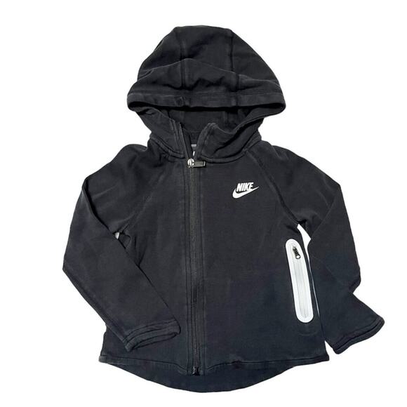 Nike Tech Zipper Hoodie Size 6 - Picture 1 of 6